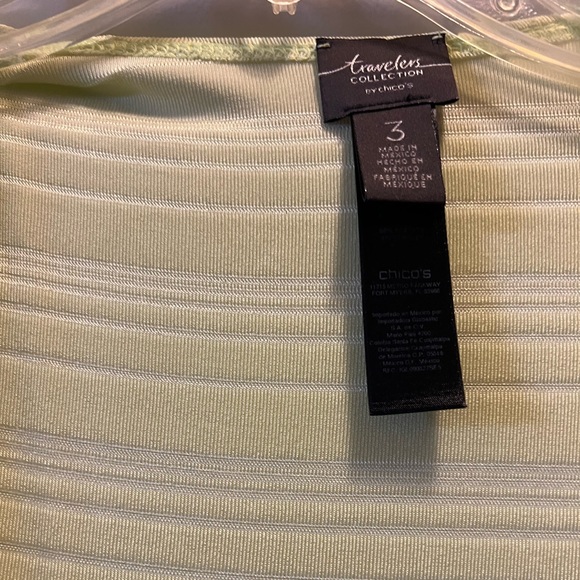 Chico’s Travelers Collection Packable Burnout Cardigan - Picture 2 of 4